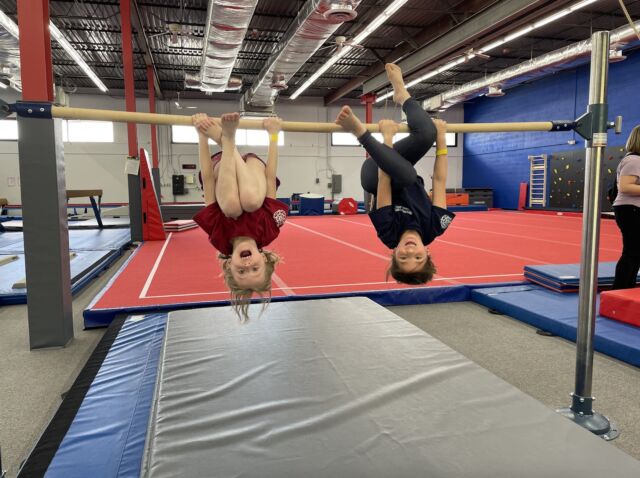 children in the open gym