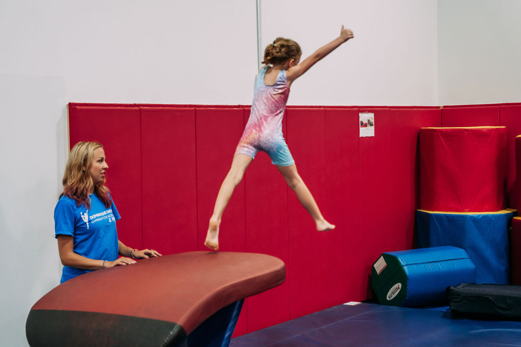 competitive gymnastics